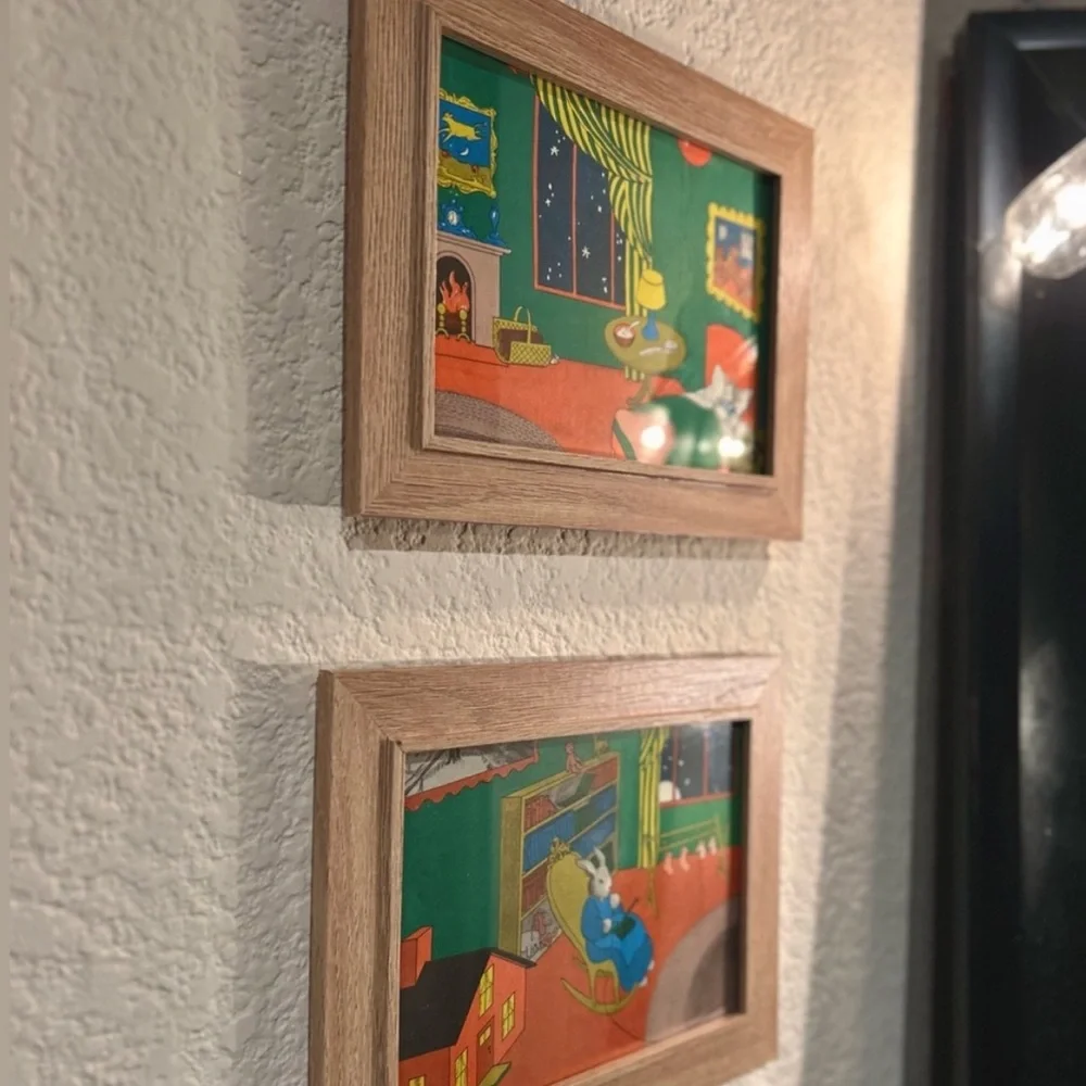 Wooden Frame with Illustrated Art - Picture 10 of 15